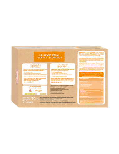 Galletas Dentición (Sabor naranja)