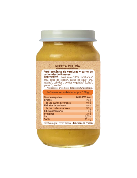 Pote de Legumes e Frango