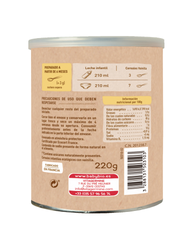 Pack 3x Cereales Vainilla