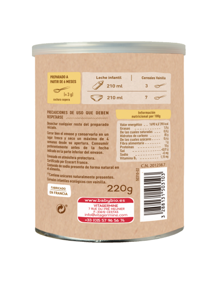 Pack 3x Cereales Vainilla