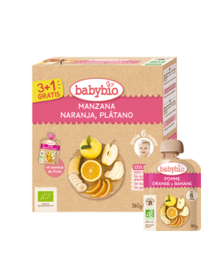 Manzana Naranja Plátano