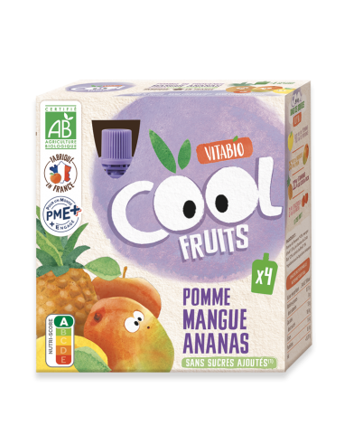 Cool Fruits de Manzana, Mango y Piña