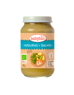 Potito de Verduras y Salmón