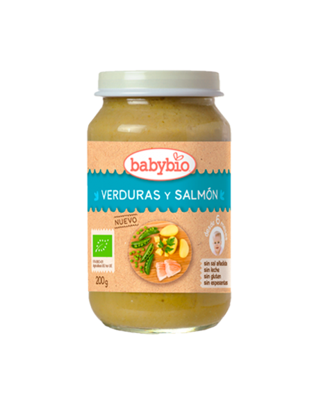 Potito de Verduras y Salmón Potito de Verduras y Salmón