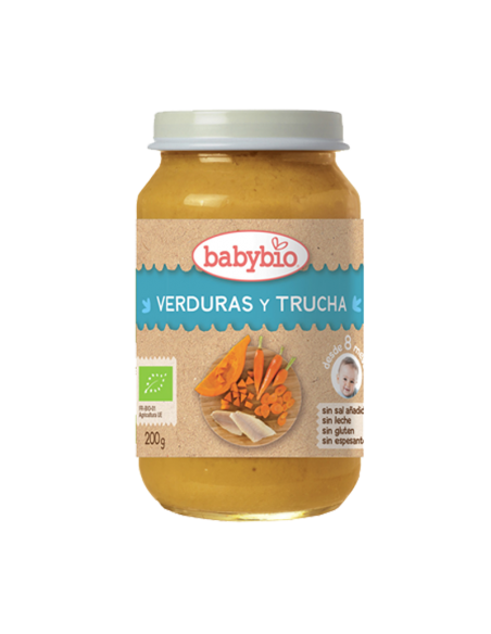 Potito de Verduras y Trucha Potito de Verduras y Trucha