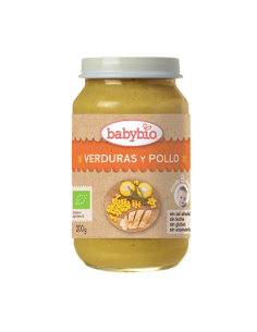 Potito de Verduras y Pollo