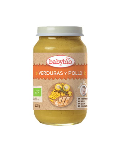 Potito de Verduras y Pollo