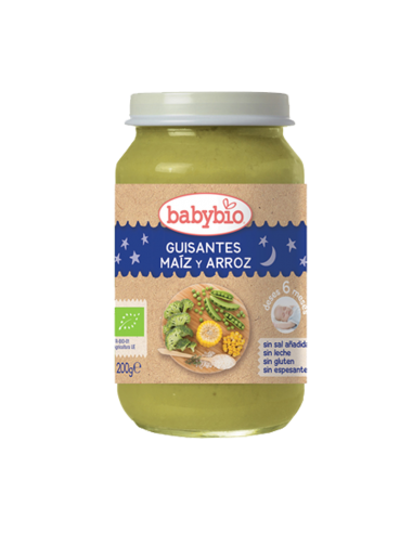 Potito Buenas Noches Guisantes Maíz y Arroz