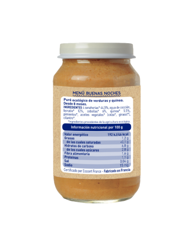 Pote de vegetais e quinoa