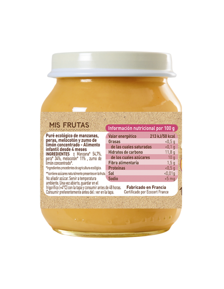 Tarrito Delicia de Frutas