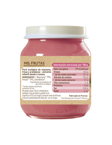 Potito Manzana y Fresa