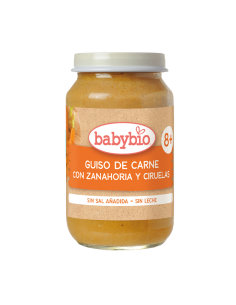 Tarrito de Guiso de Carne con Zanahoria y Ciruela