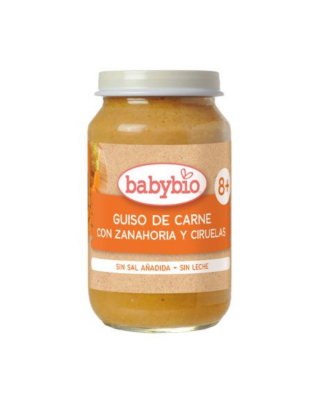 Tarrito de Guiso de Carne con Zanahoria y Ciruela Tarrito de Guiso de Carne con Zanahoria y Ciruela