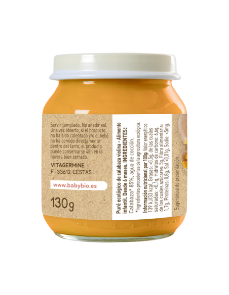 Tarrito de Calabaza INFO Tarrito de Calabaza INFO