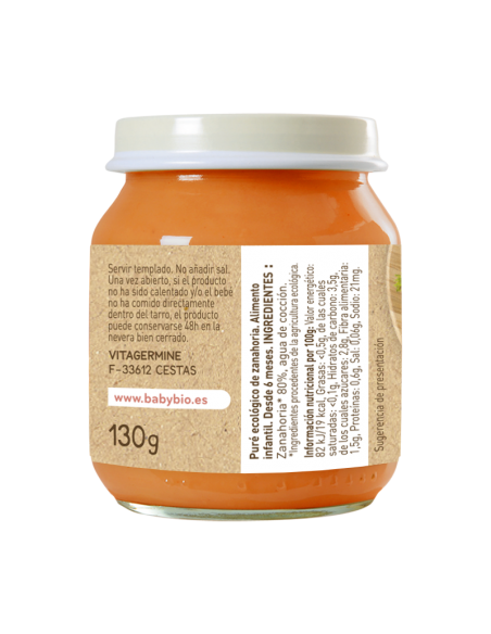 Tarrito de Zanahoria INFO Tarrito de Zanahoria INFO