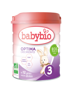 OPTIMA 3: Leche de vaca. Fórmula de crecimiento específica