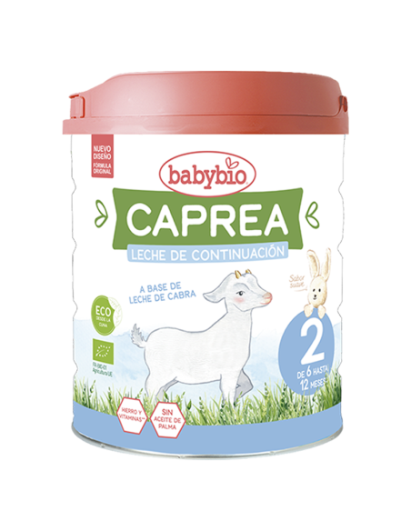 CAPREA 2: Leche de cabra. Fórmula de continuación CAPREA 2: Leche de cabra. Fórmula de continuación