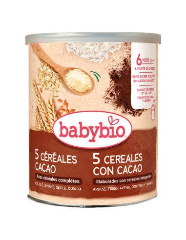 5 Cereales con Cacao