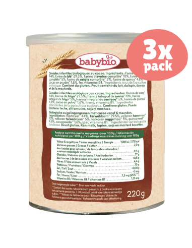 Pack 3x 5 Cereais com Cacau