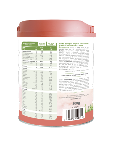 CAPREA 1 (400g): Leche de cabra. Fórmula para...