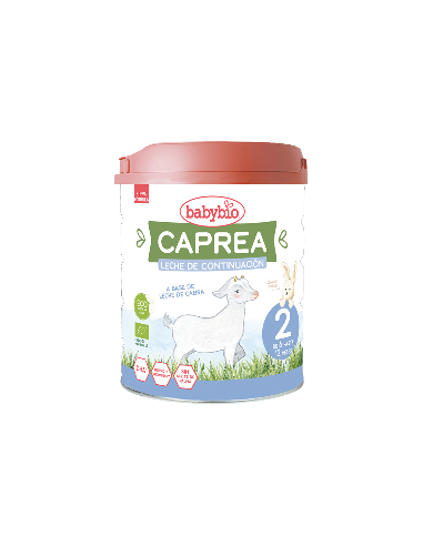 CAPREA 2: Leche de cabra. Fórmula de continuación