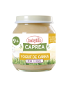 Iogurte de pêra e figo com leite de cabra