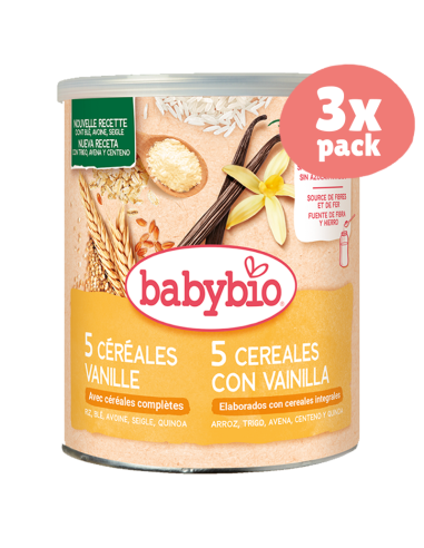 Pack 3x 5 Cereales con Vainilla