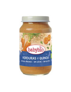 Tarrito verduras y quinoa