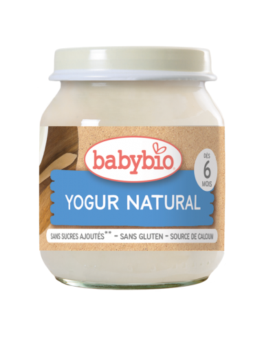Yogur natural con leche de vaca
